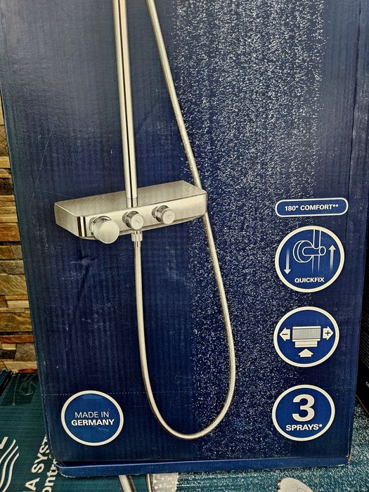 Grohe Euphoria System SmartControl 260- Set de duș Mono cu termostat, crom