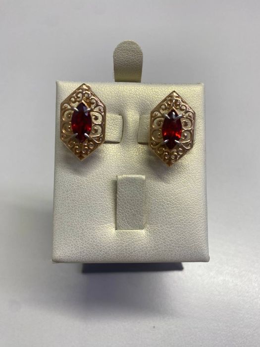 Золотые серьги#КН26404