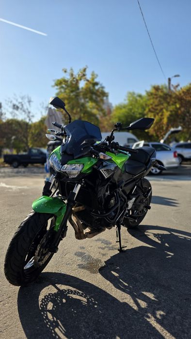 Vând Kawasaki Z650 (2020), Stare Foarte Buna / Kit lanț nou, Revizie recenta, Evacuare Stock + Sport SC Project