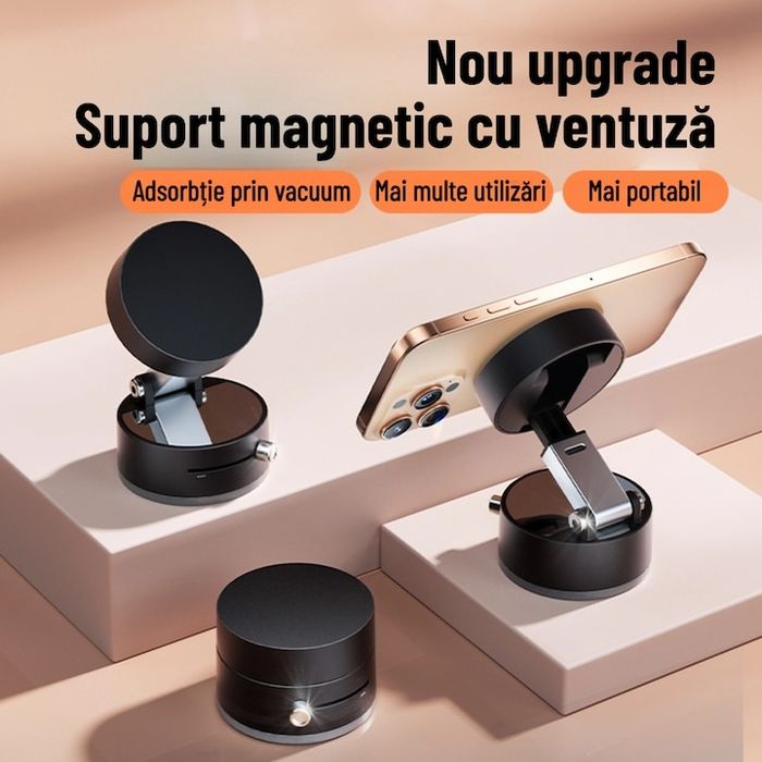Suport telefon auto 360° – Prindere puternică | Universal | Livrare rapidă