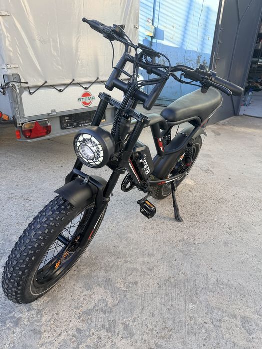 Bicicleta electrica  O OKTEK S8, motor 1000W,baterie 48V 17,5AH