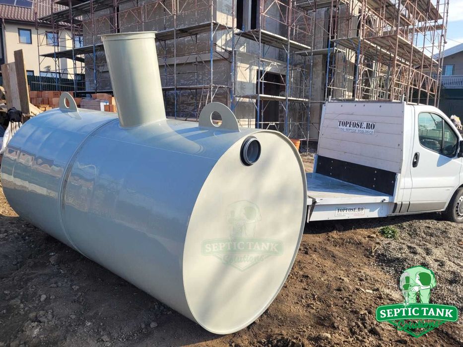 Bazin Pluviale (Rezervor Apa) Subteran 5000L cu RANFORSARI + GARANTIE!