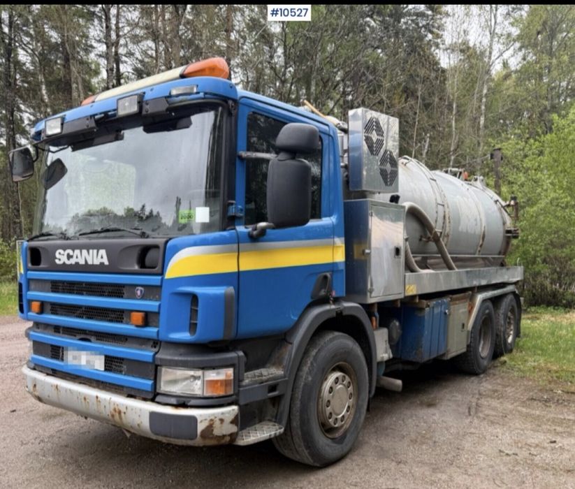 Scania 6x2 vidanje