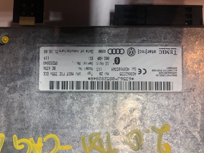 Modul bluetooth Audi A4 S4 A5 S5 A6 S6 A8 S8 4E0862335