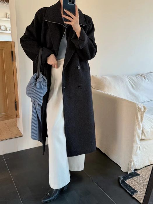 Шерстянное пальто