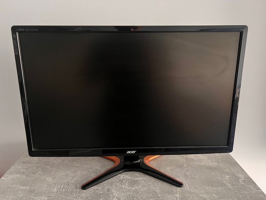 Геймърски монитор Acer GN246HLBbid, 24", FHD (1920 х 1080), 1ms, 144 Hz