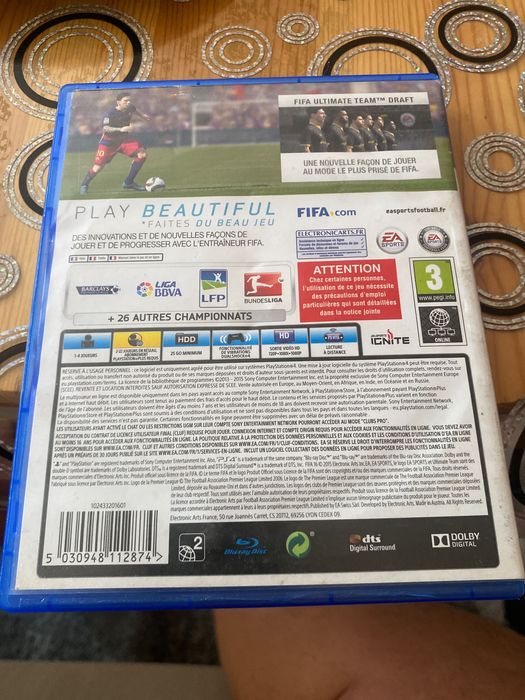 игра за playstation Fifa 16