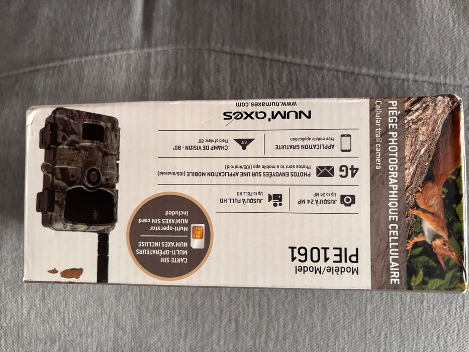 Numaxes pie 1061 camera vanatoare