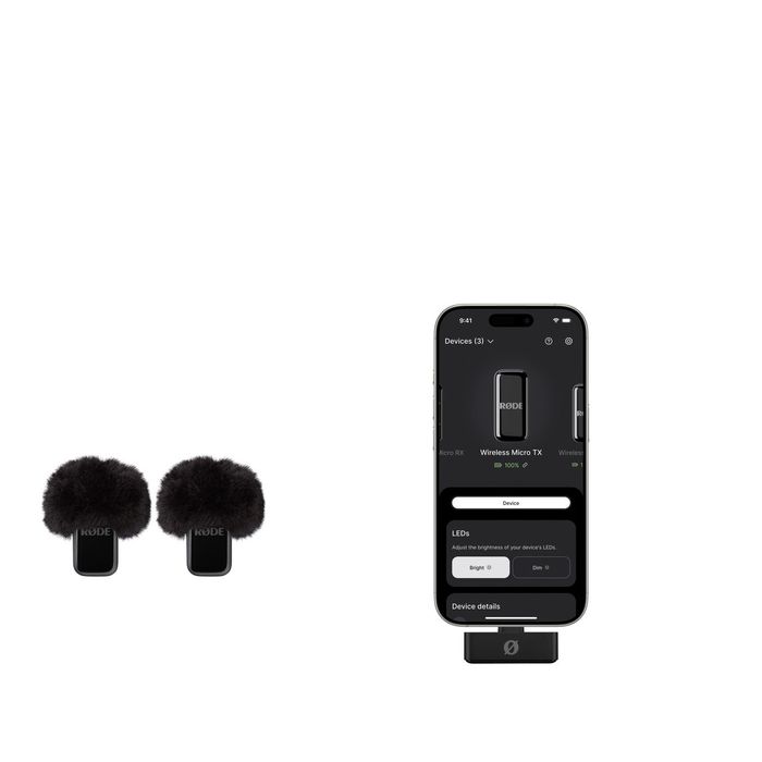 Set 2x Microfon, Rode Wireless Micro Lightning