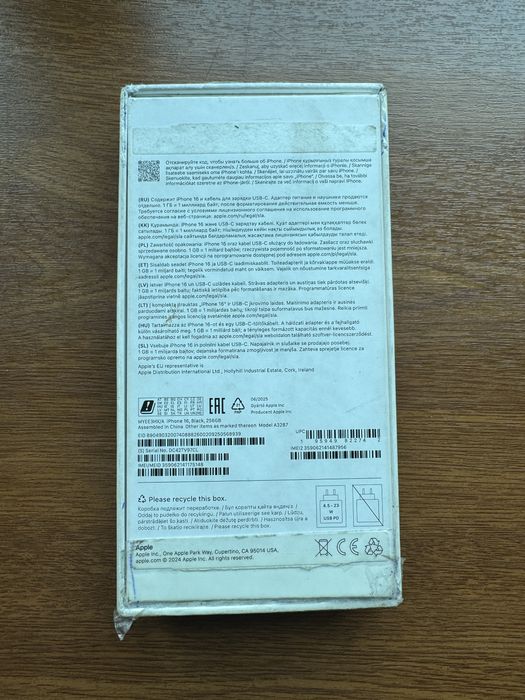 Iphone 16 256gb 90% EAC идеал 10/10!