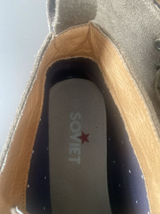 Ботинки замшевые