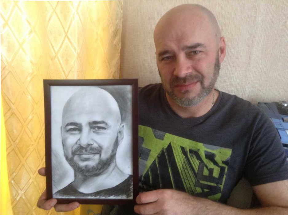 портрет с фотографии