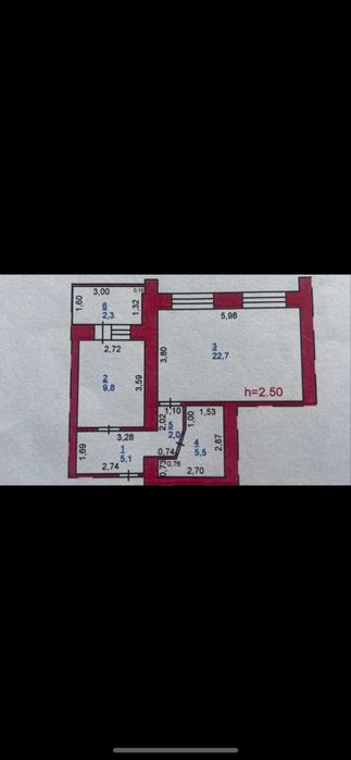 Сдам однокомнатную квартиру