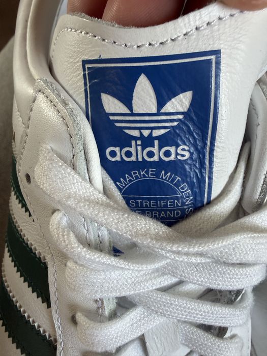 Adidas Samba Alb/Verde