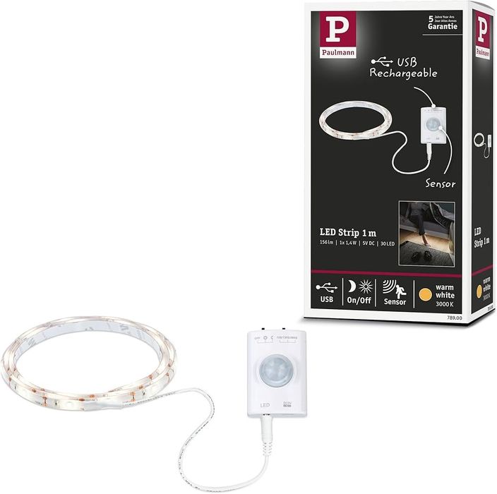 Bandă LED Paulmann, cu senzor de mișcare 1m