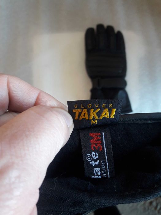 Кожени моторджииски ръкавици TAKAI