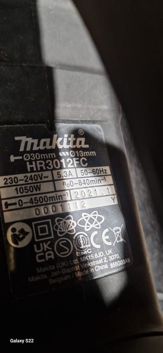 Makita rotopercutor pe curent