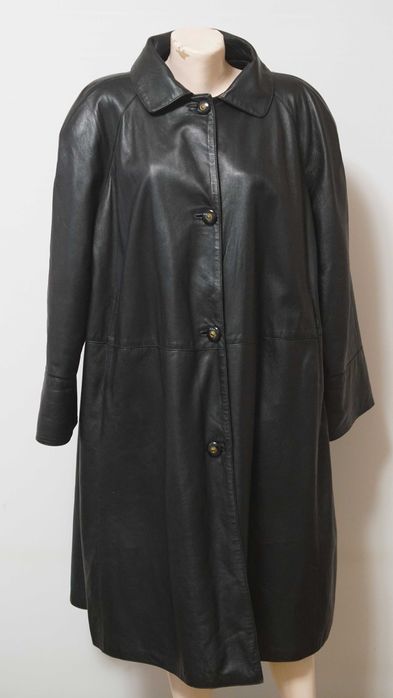 Jacheta trench din piele naturala Vera Pelle marimea L/XL