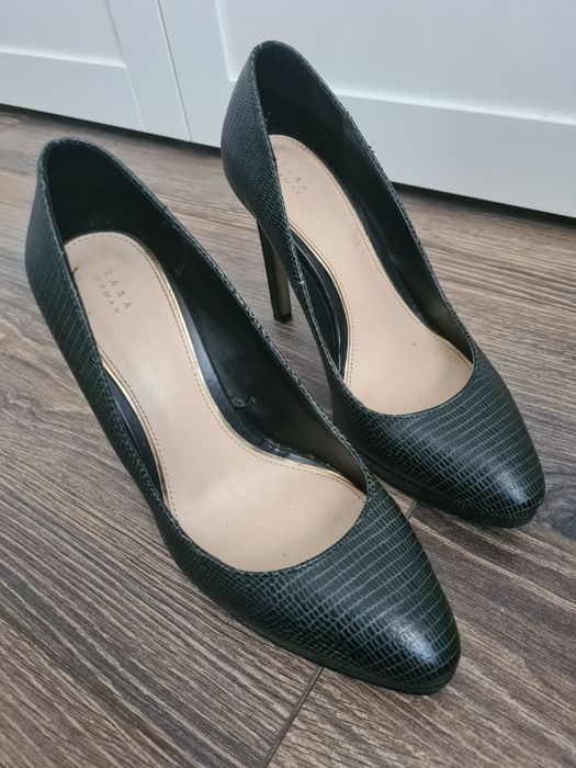 Pantofi Zara din piele