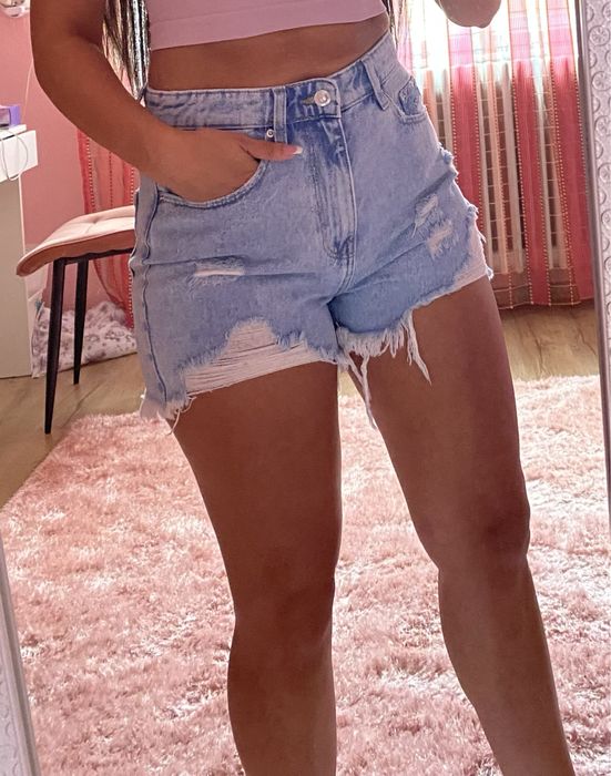 Pantaloni scurti denim Sinsay