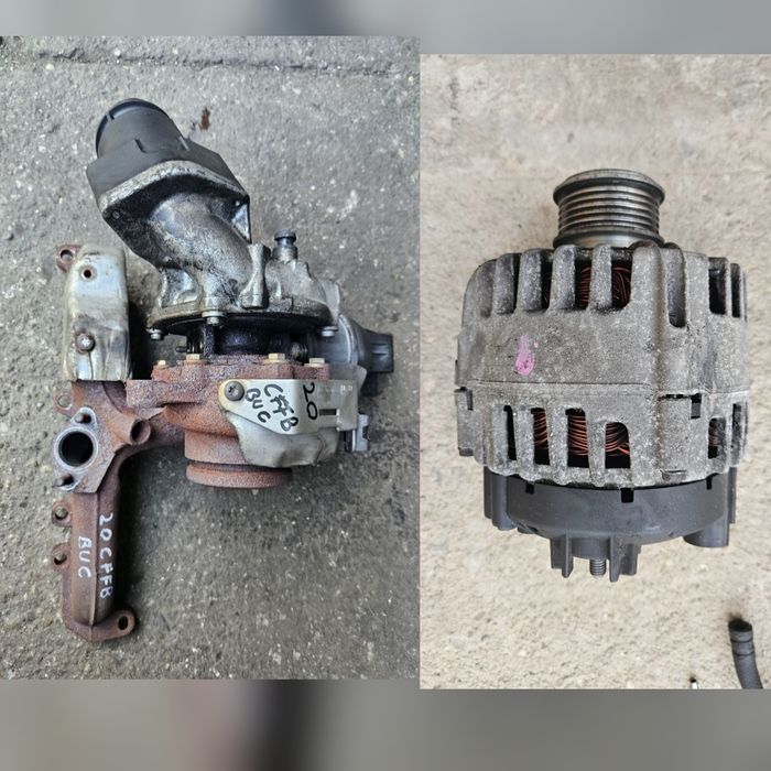 Turbina Turbo Alternator Electromotor 2.0 CFFB CBAB 140cp Vw Passat CC