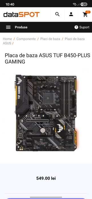 B450 Asus TUF Gaming Plus