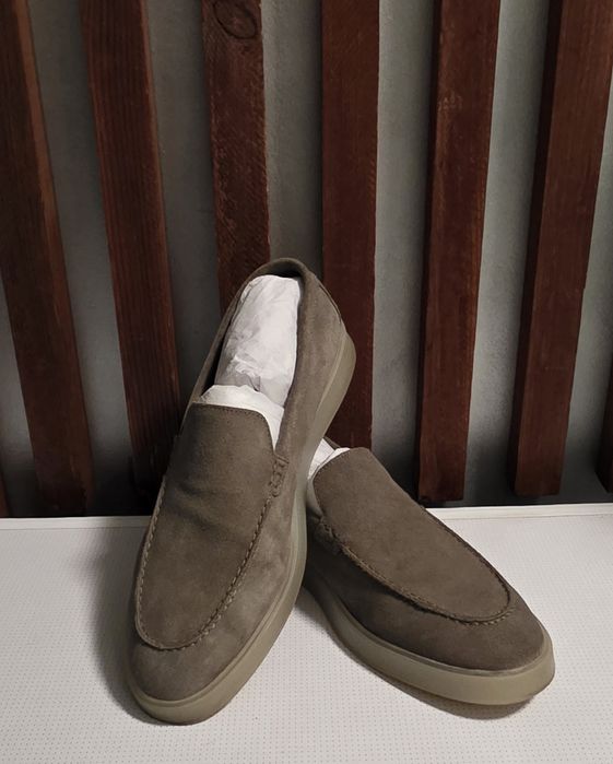 Massimo Dutti, летние лоферы / слипоны