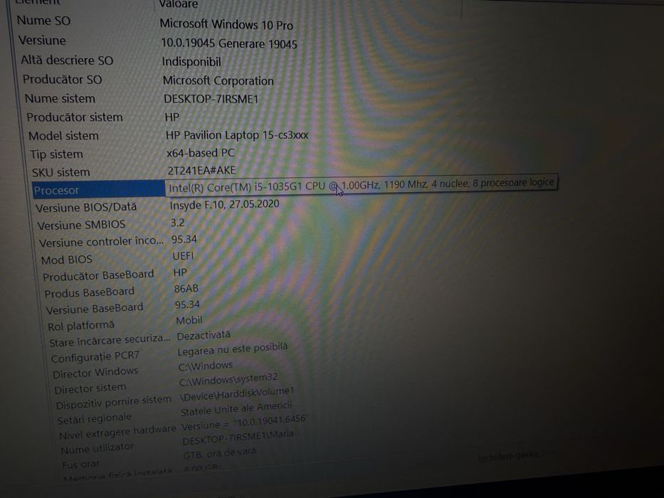 Laptop HP Pavilion