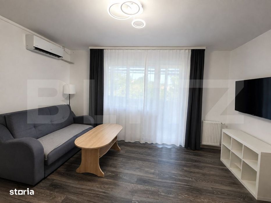 Apartament cu 2 camere, 53mp utili, geam la baie, in zona Gheorgheni