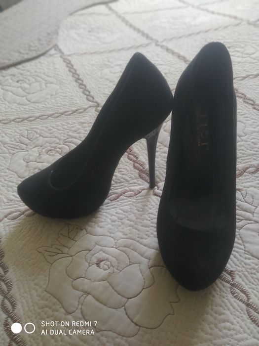 Туфли замшевые новые