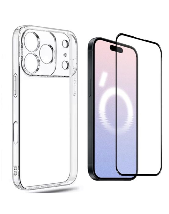 Iphone 17 AIR PRO MAX - Husa Fashion Case + Folie Sticla Curbata