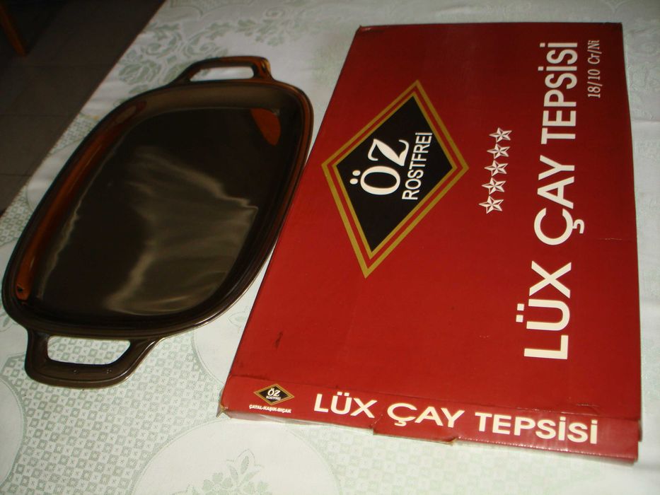 Метален поднос хром/ никелова стомана