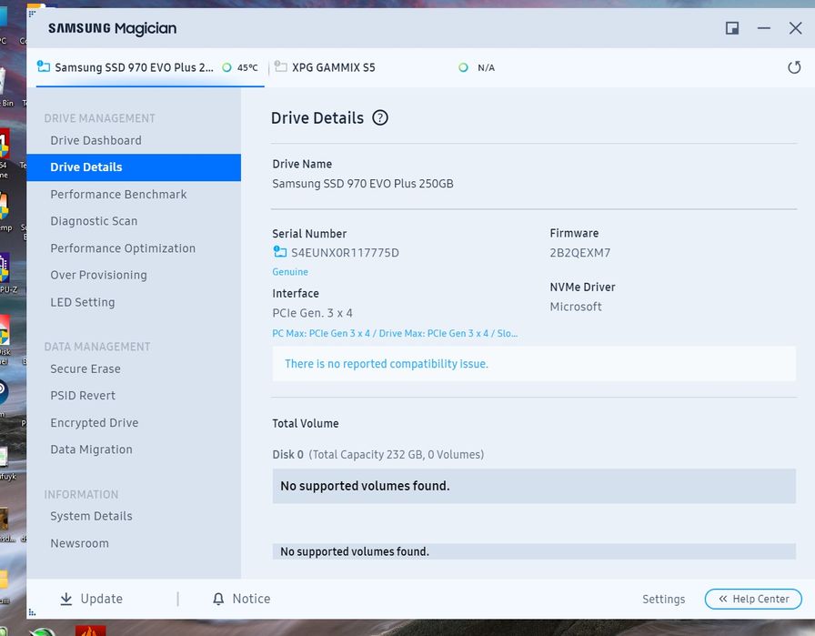 SSD Samsung 970 Evo Plus 250gb