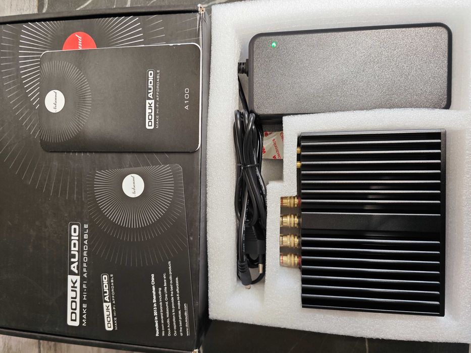 Douk Audio A100 TPA3255 Digital Power Amplifier Mono/Stereo Bass Audio Amp 300W