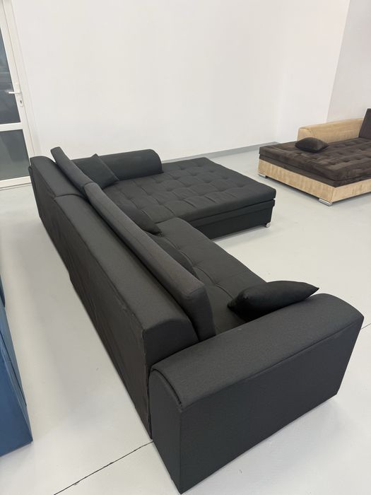 Coltar in L  extensibil cu perne