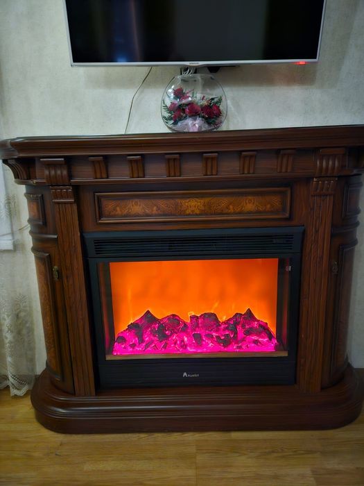 Световой камин с функцией обогрева