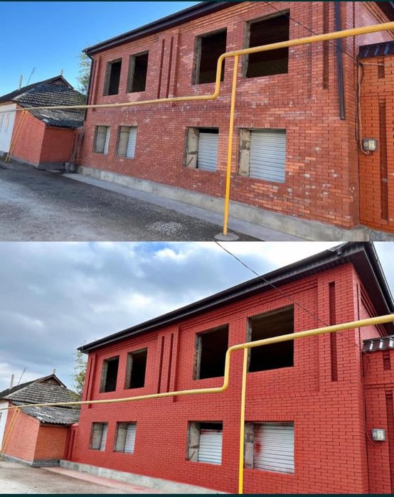 По краска фасадов и помещений