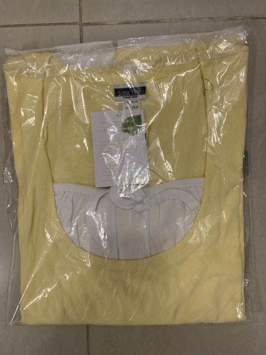 Vand vesta Oliver verde S si tricou galben dama XL-XXL