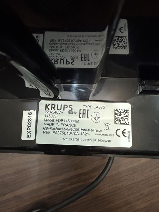 Espressor automat Krups Intuition Preference + - garantie