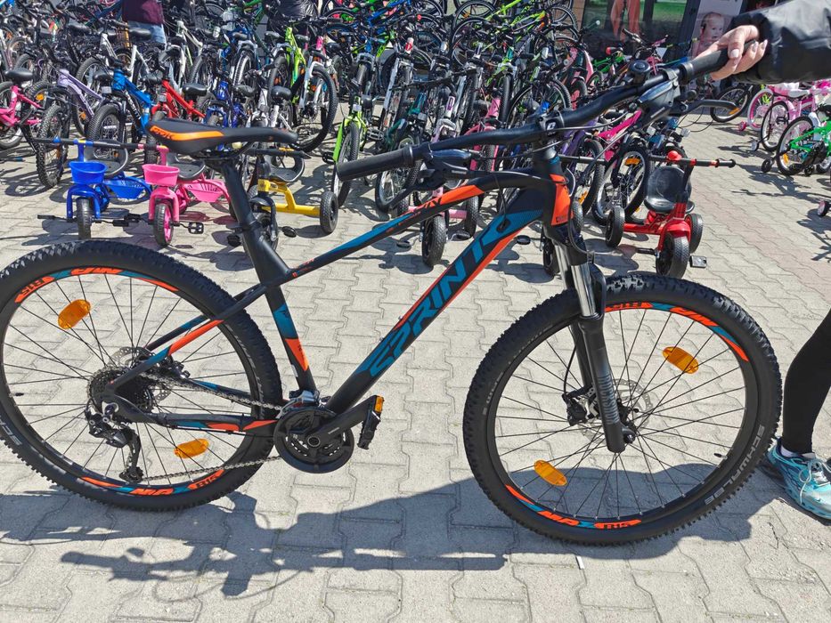 Промо велосипед 27.5" Sprint APOLON черен/оранж