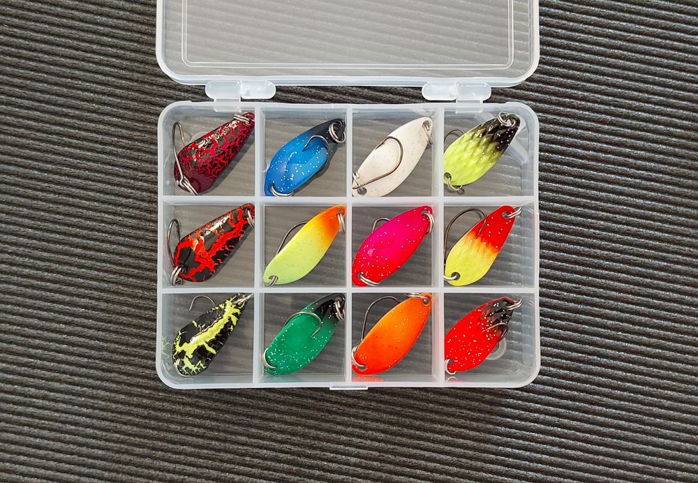 Блесни Спининг риболов примамки,воблер,пъстърва, костур,кефал,клатушки