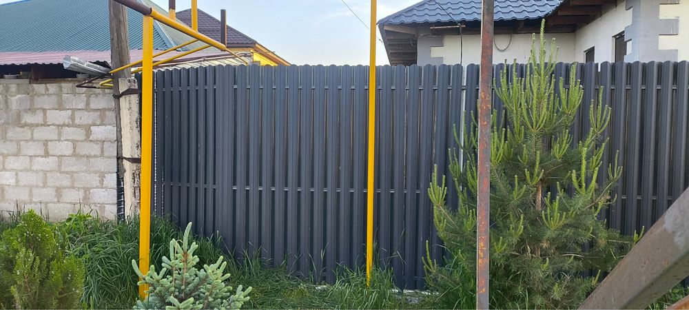 Забор-жалюзи металлические