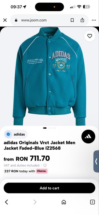 Jacketa adidas noua