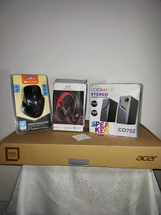 Laptop Acer Aspire Lite AL15‑51P‑C8NC – NOU, SIGILAT + accesorii