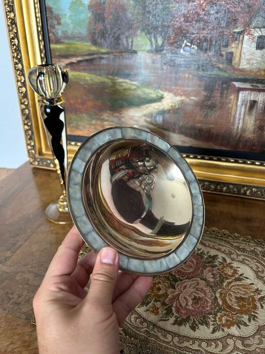 DN988 Bol de alama/bronz 417g 17d si 4h