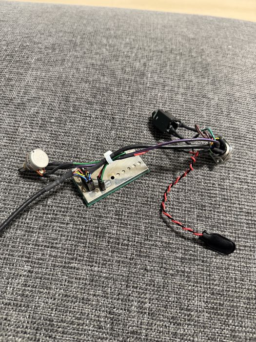 Kit Placa mica vioara zeta EMG originala cablaj