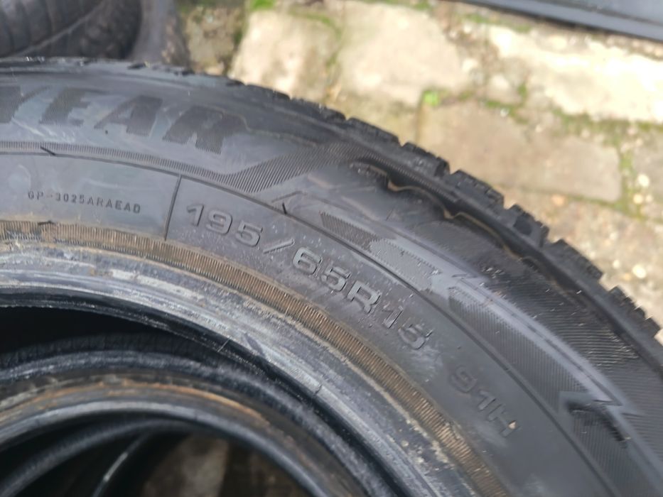 Anvelope MS iarna 195 65 15 Goodyear 2023  6.4mm