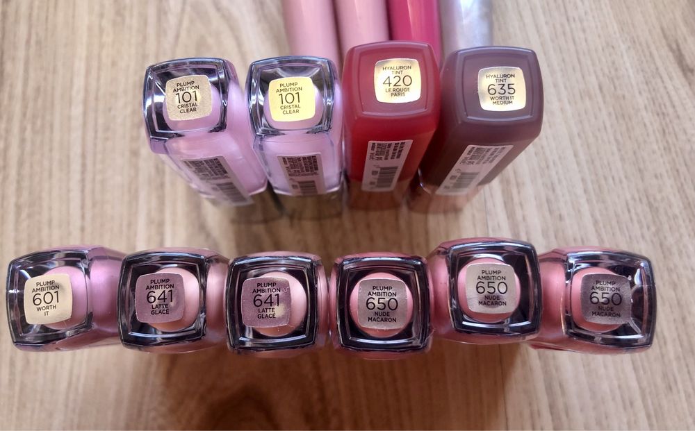 Luciuri de buze Loreal si Maybelline