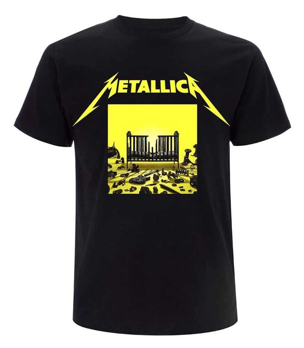 Metallica Тениска с печат , черна тениска