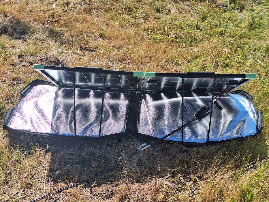 Сгъваем соларен куфар панел 100W, 220W, 160W Revolt + PWM контролер